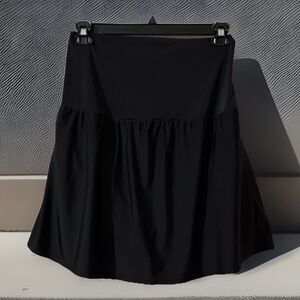 Black Skater Skorts Plus Size 24 Fit Flare Gothic Y2K  Grunge Skirt Indie Sleaze